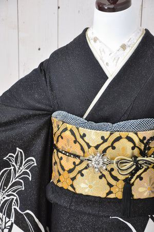 FJ-003   白黒大百合　振袖