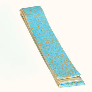 【販売】振袖小物3点 Eセット 水色/ターコイズブルー/鮮やか.