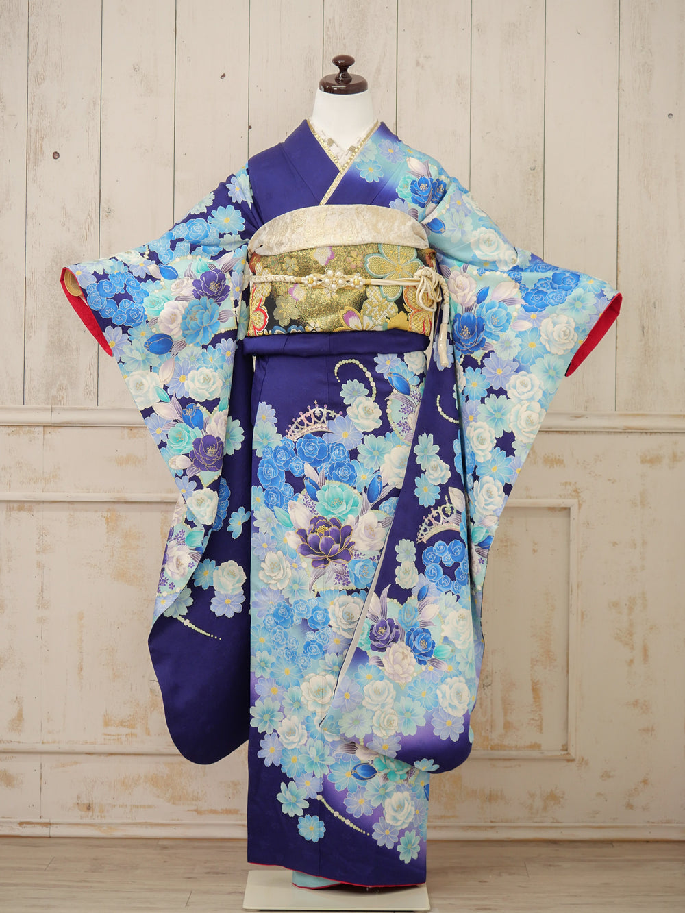 FI-023   蒼薔薇の幻想　振袖