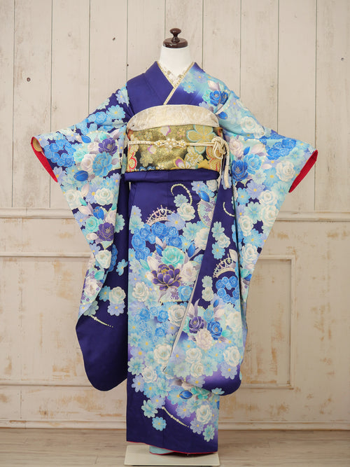 FI-023   蒼薔薇の幻想　振袖