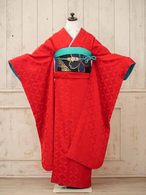 FI-057　朱麗　振袖