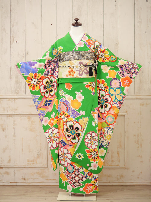 FI-059    翠花乱舞　振袖