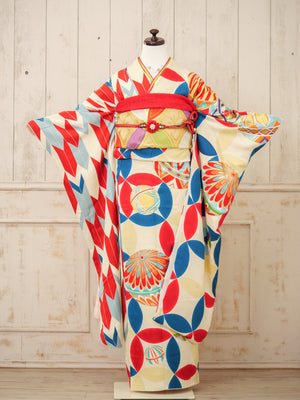 FI-061    レトロポップ・紋珠　振袖