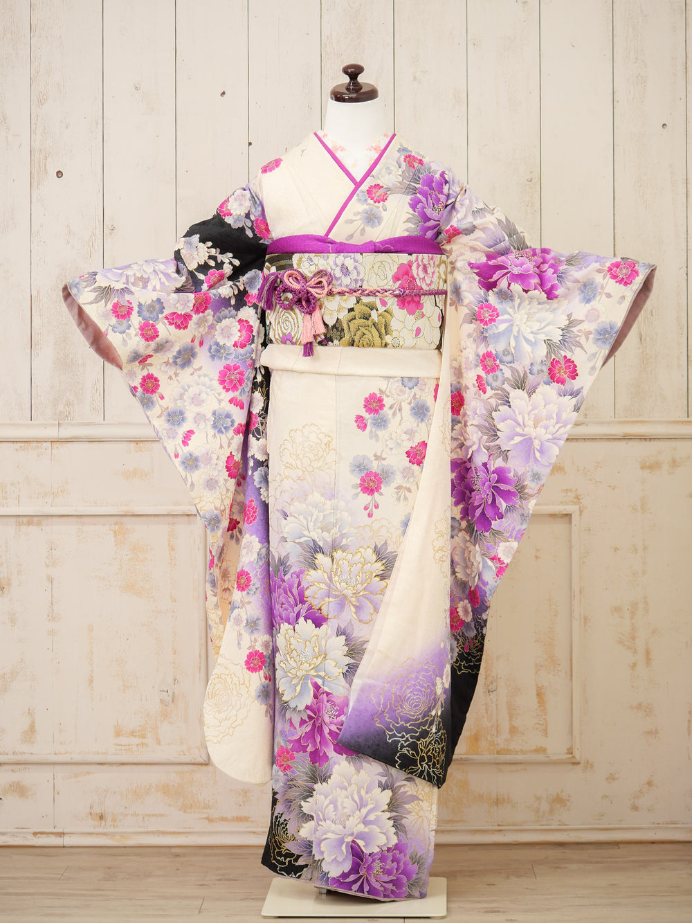 FK-013　紫苑のしずく　振袖