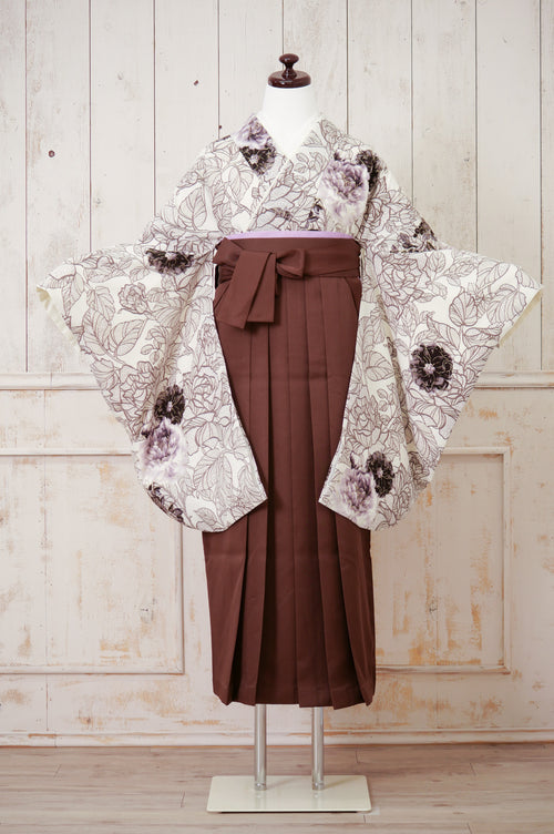 KR-015/玉城ティナ×紅一点　ステンドグラス　卒業袴　仙台　宮城