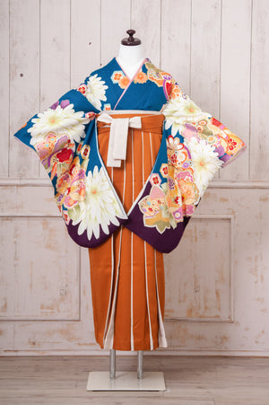 KR-025/コバルトブルー　卒業袴　仙台　宮城