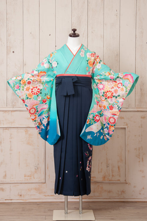 KR-035/anan Blue Green　卒業袴　仙台　宮城