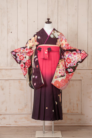 KR-036/PATiPATi ダークパープル　卒業袴　仙台　宮城