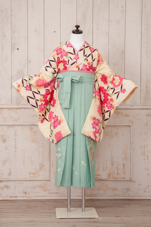 KR-049/アトリエサブ クリーム　卒業袴　仙台　宮城