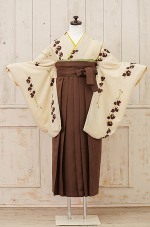 KR-057/クリームひょうたん　卒業袴