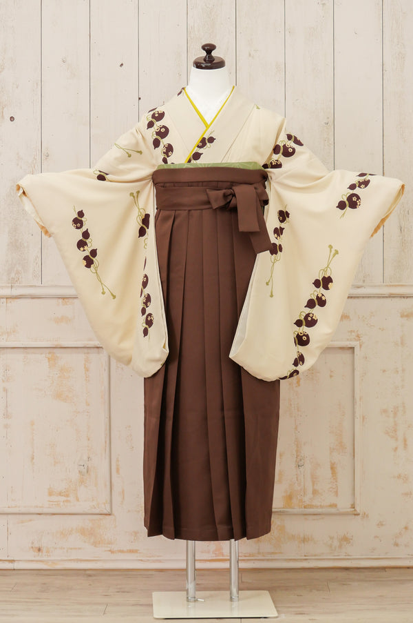 KR-057/クリームひょうたん　卒業袴