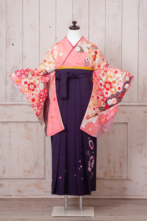 KR-066/PATiPATi ピンク手まり　卒業袴　仙台　宮城