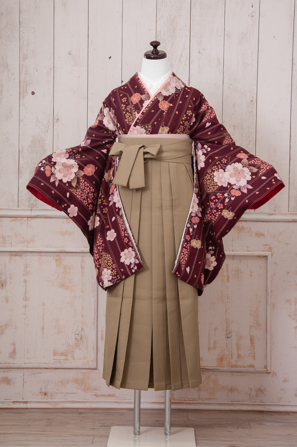 KR-090/紫雪輪　卒業袴　仙台　宮城