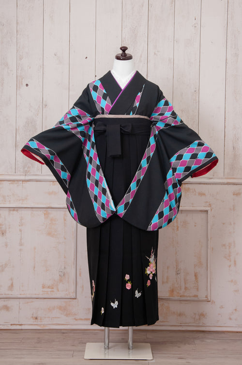 KR-092/モダンファスナー　卒業袴　仙台　宮城