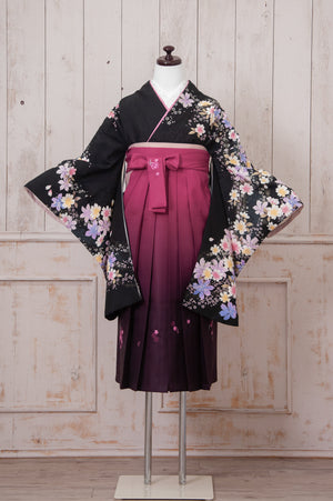 KR-094/黒桜　卒業袴　仙台　宮城