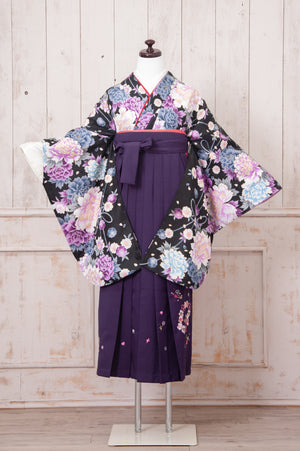 KR-097/黒牡丹　卒業袴　仙台　宮城