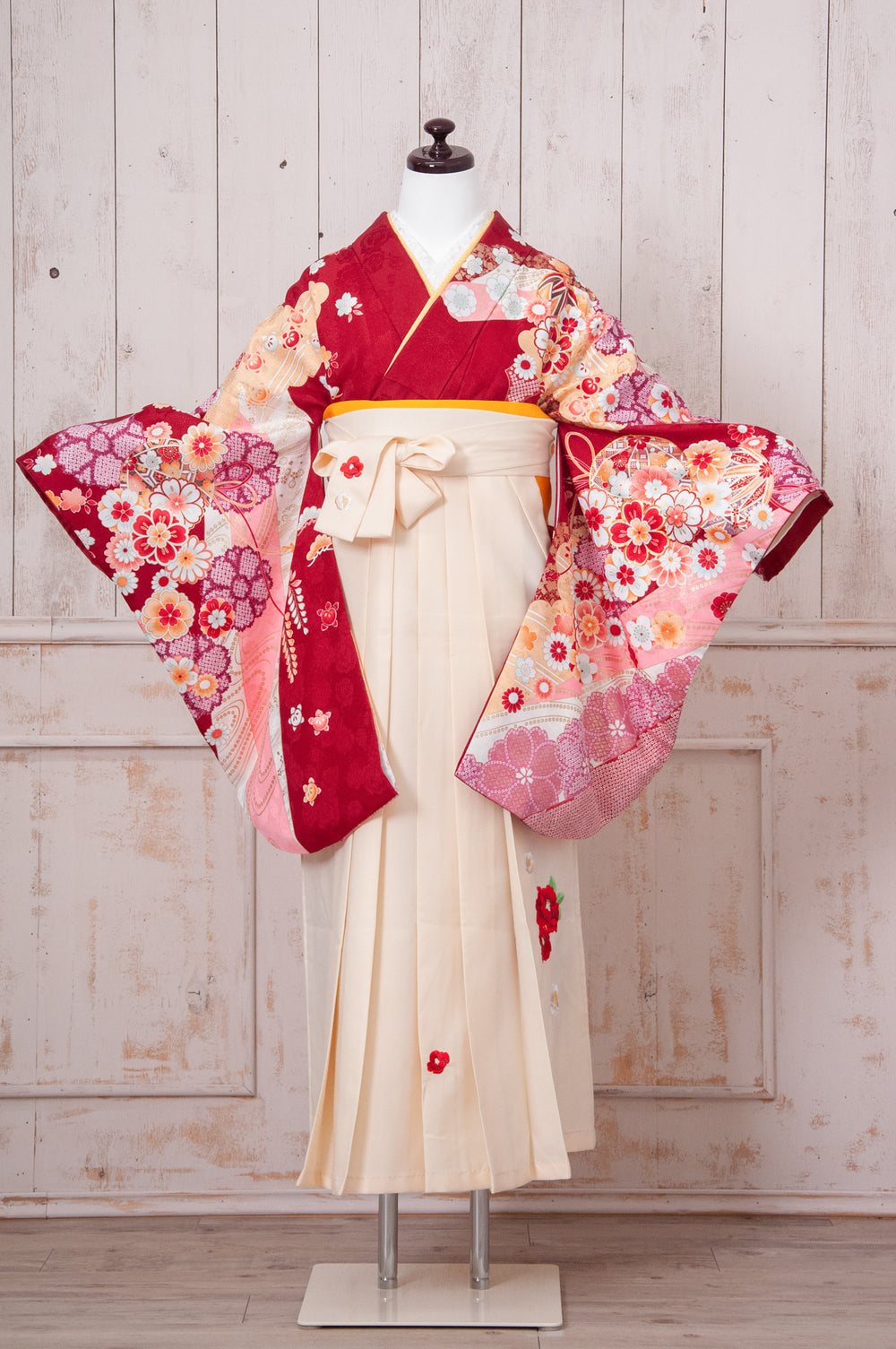 KR-099/PATiPATi 赤手まり　卒業袴　仙台　宮城