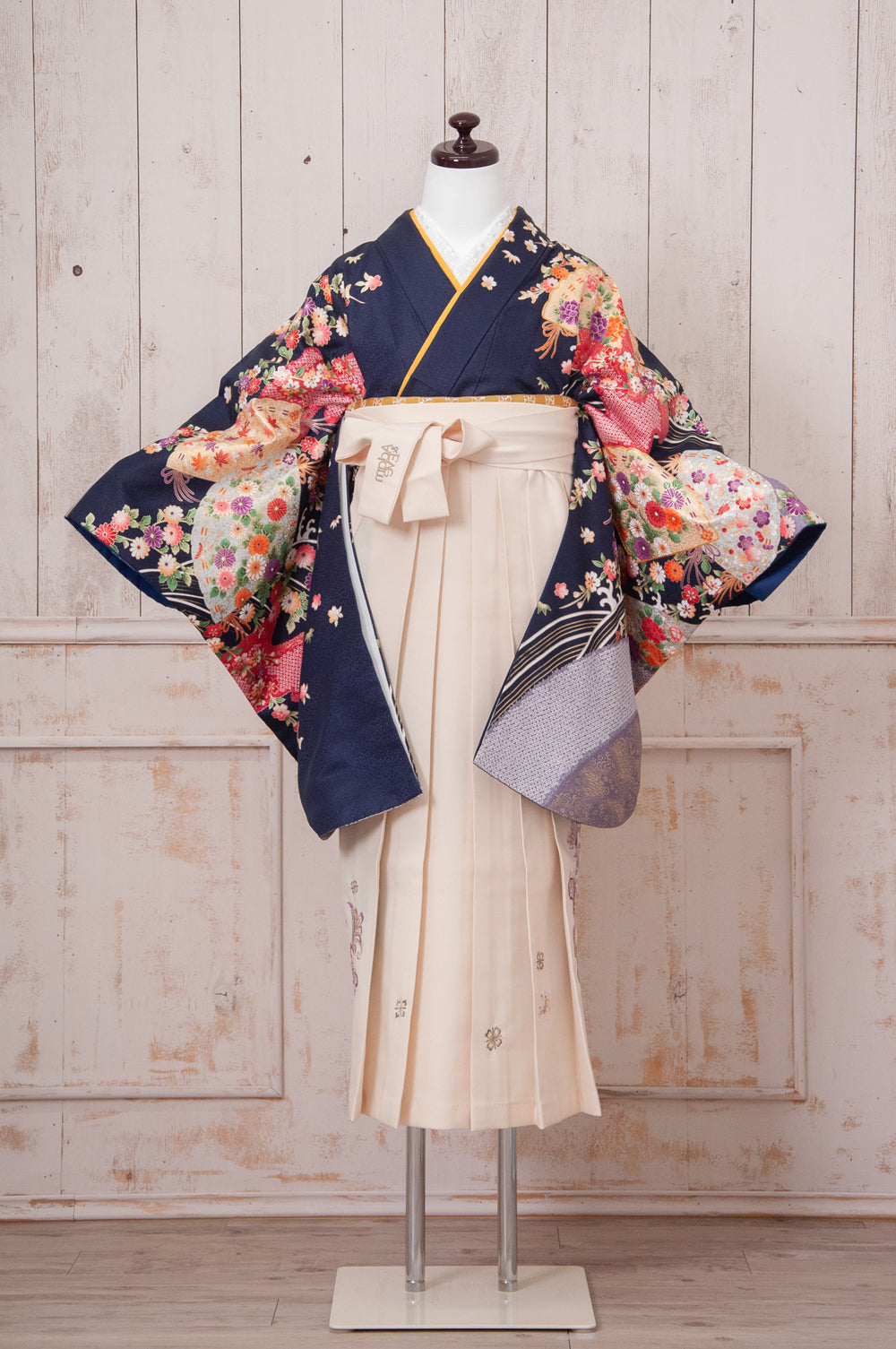 KR-102/紺扇　卒業袴　仙台　宮城