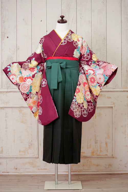 KR-107/PATiPATi 赤紫　卒業袴　仙台　宮城