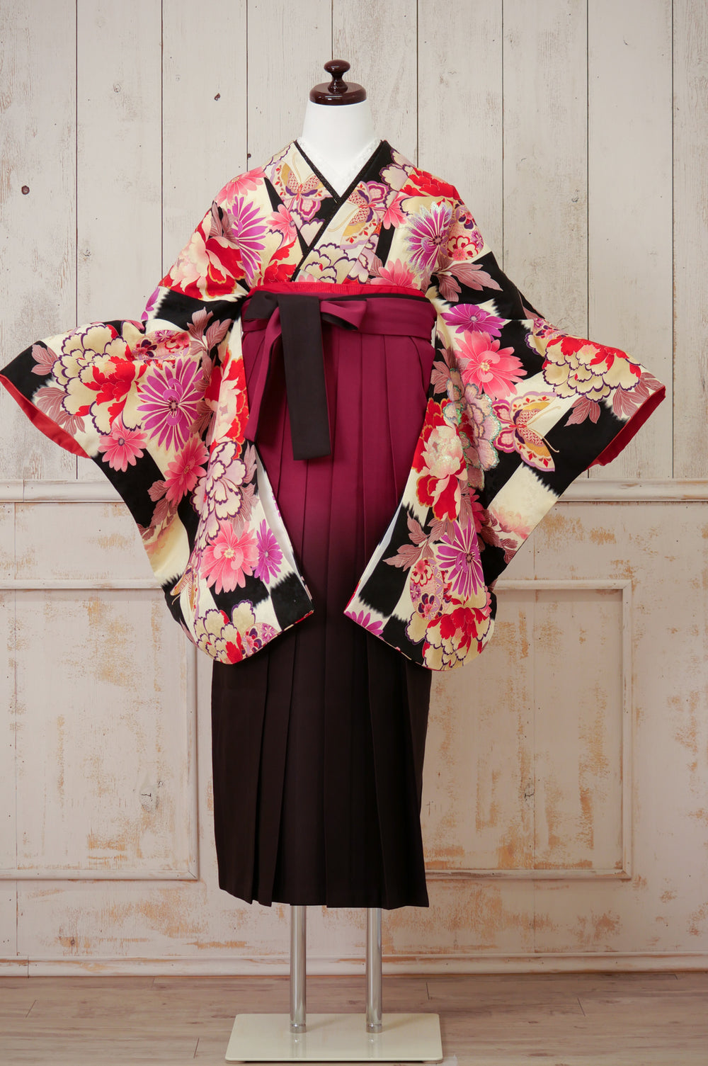 KR-120/アダムイヴ 蝶手まり　卒業袴　仙台　宮城