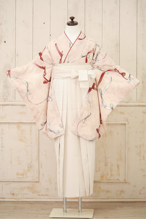 KR-141/Heather ピンクリボン　卒業袴