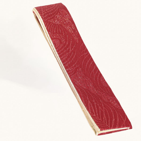 【販売】振袖小物3点 Lセット ワインレッド/シルバー/豪華.