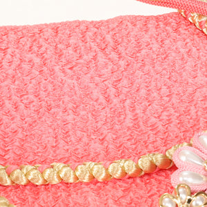 【販売】振袖小物3点 Nセット ピンク/桃色/かわいい.