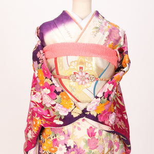 【販売】振袖小物3点 Nセット ピンク/桃色/かわいい.