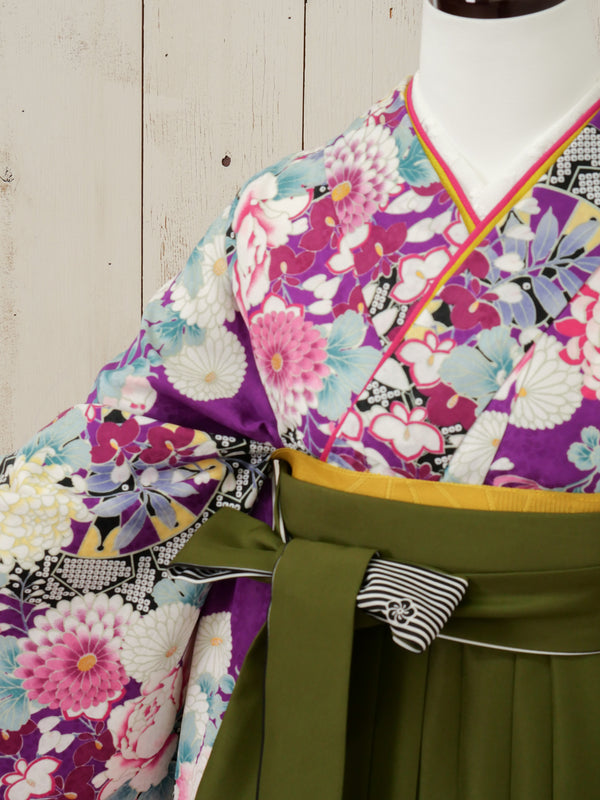 KR-129/紫牡丹　卒業袴