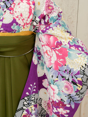 KR-129/紫牡丹　卒業袴