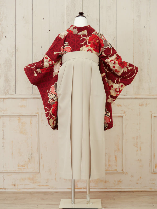 KR-131/九重赤扇牡丹　卒業袴