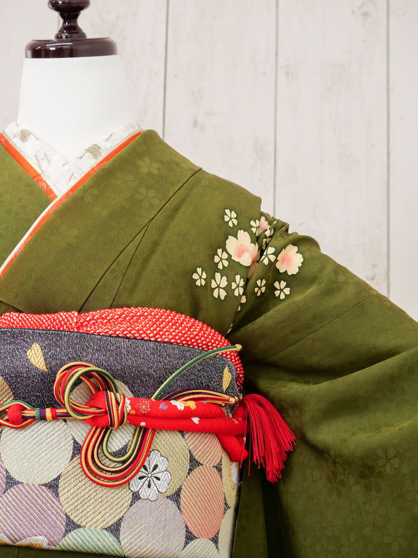 FR-023  抹茶さくら　振袖