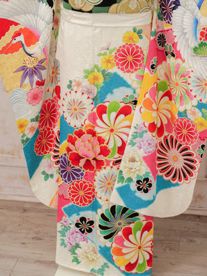 FR-010　白地古典　AMIAYA　振袖