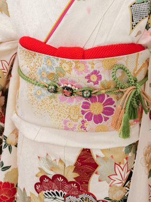 FR-026　白地古典　振袖