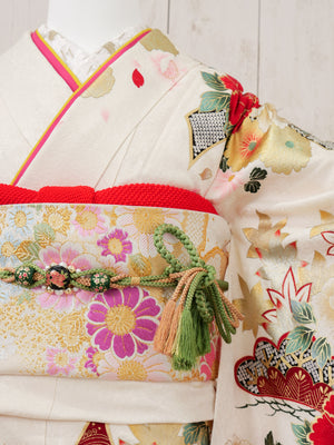 FR-026　白地古典　振袖