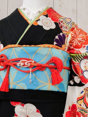 FR-007　黒地古典　振袖