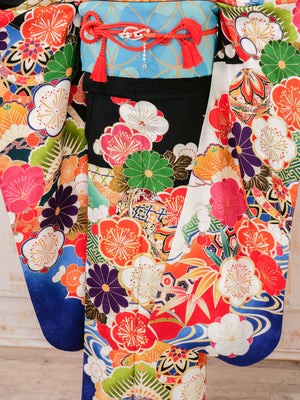 FR-007　黒地古典　振袖