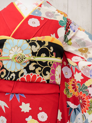 FR-029　赤地丸古典　振袖