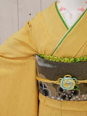 FR-032　黄色桜　振袖
