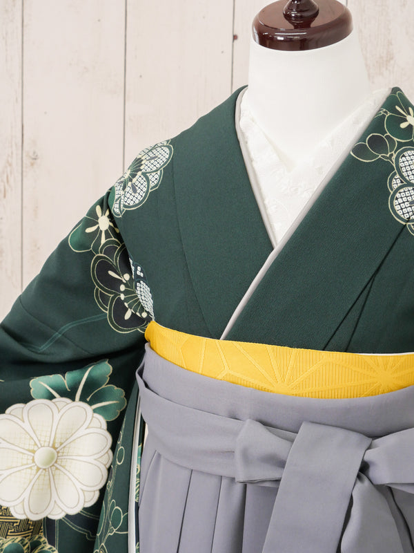 KR-134/桜田ひより×百華 ディープグリーン　卒業袴