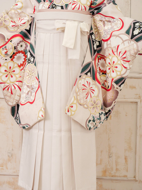 KR-135/ピンク七宝　卒業袴