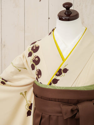 KR-057/クリームひょうたん　卒業袴