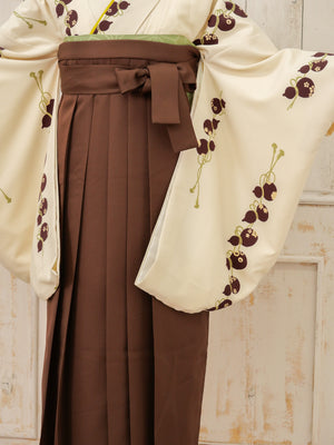 KR-057/クリームひょうたん　卒業袴