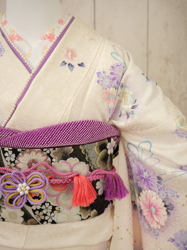 FK-003　月下の芍薬　振袖