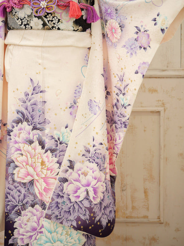 FK-003　月下の芍薬　振袖