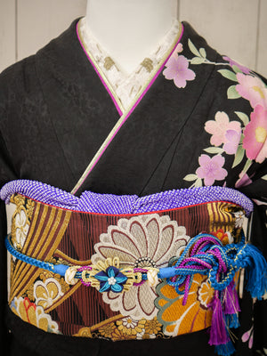 FK-008　夜桜ローズ　振袖