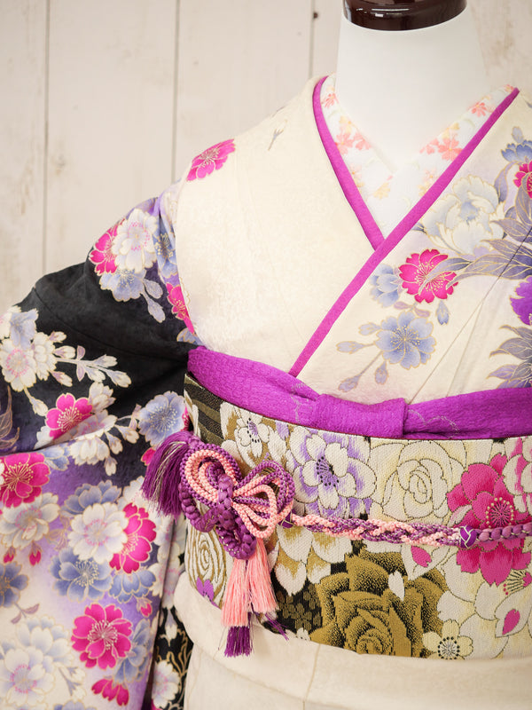 FK-013　紫苑のしずく　振袖