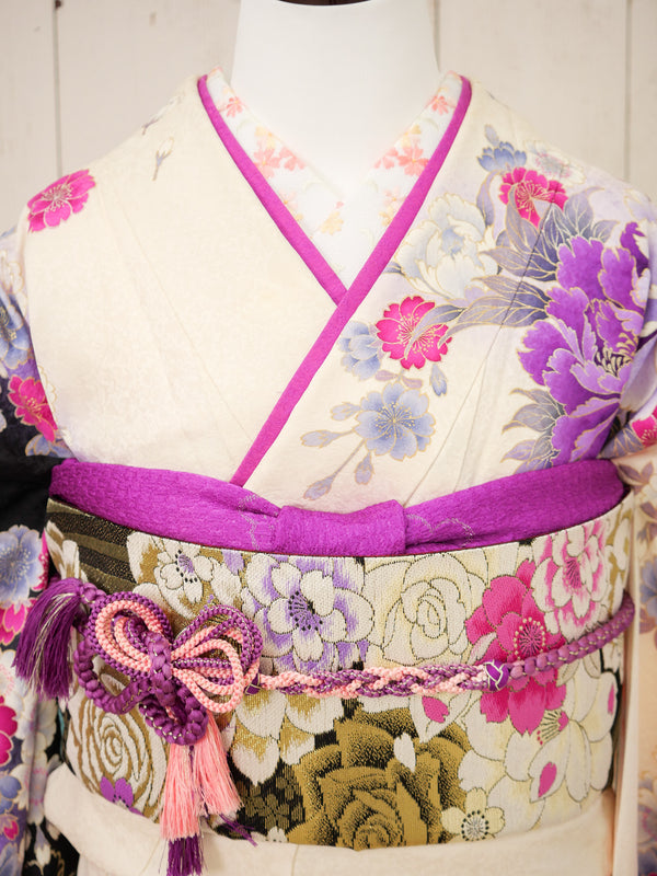 FK-013　紫苑のしずく　振袖