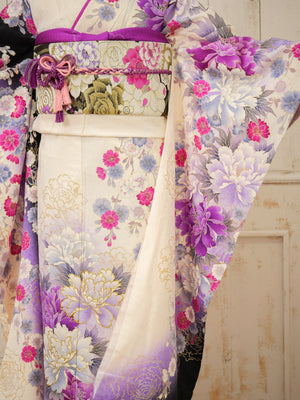 FK-013　紫苑のしずく　振袖