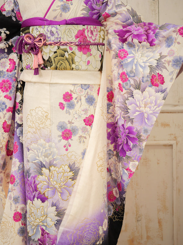 FK-013　紫苑のしずく　振袖